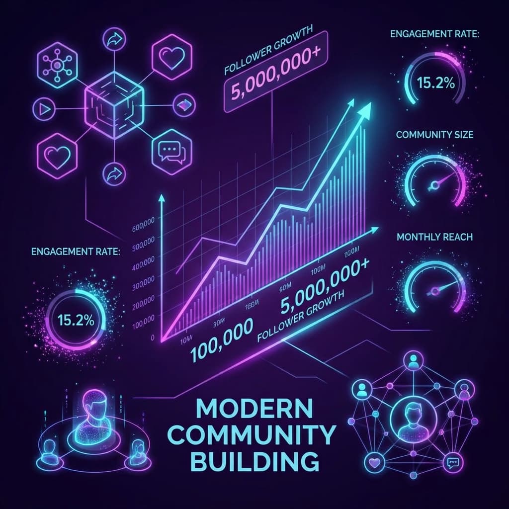 Social Growth - Building Communities and Authority